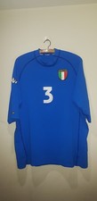 ITALIA ITALY   OFFICIAL VINTAGE  FOOTBALL  SHIRT MAGLIA CALCIO KAPPA MATCH WORN
