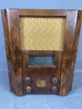 RADIO D’EPOCA LA VOCE DEL PADRONE MOD. ERITREA ANNO 1936 FUNZIONANTE ORIGINALE