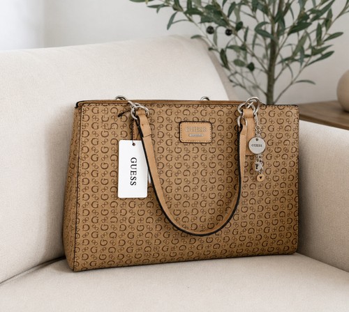 Borsa guess monogram tote - borsa,