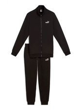 Puma ESS SWEAT SUIT Completo tuta uomo invernale full zip - nero