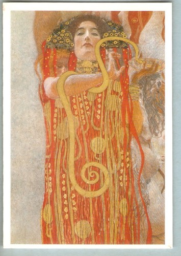 Gustav klimt carte postale - klimt,