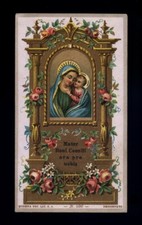 santino cromo-holy card-