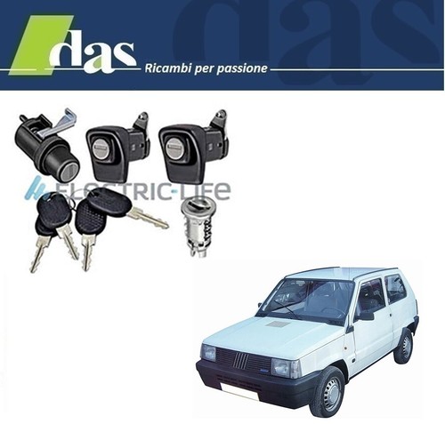Kit serrature fiat panda - kit,