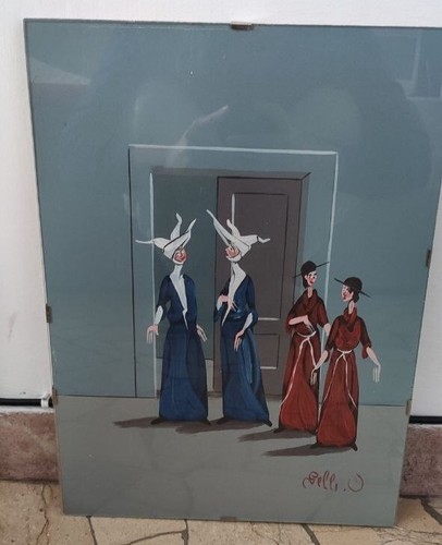 Bellissimo quadro olio su - olio,