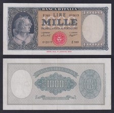 Banconota Italia 1000 lire Italia 1959 P.-88c BB+/VF+