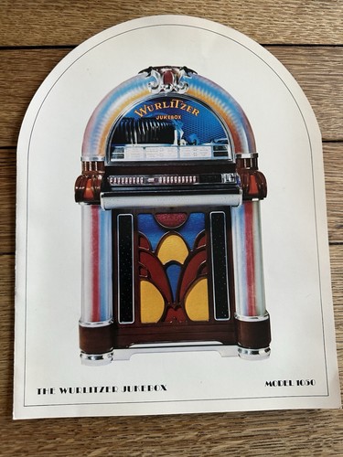 Wurlitzer 1050 original flyer - wurlitzer,