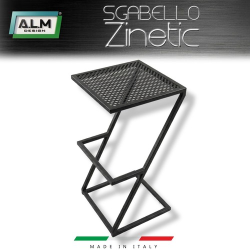 Sgabello zinetic in - sgabello,
