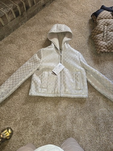 Gucci hooded full zip short - full,