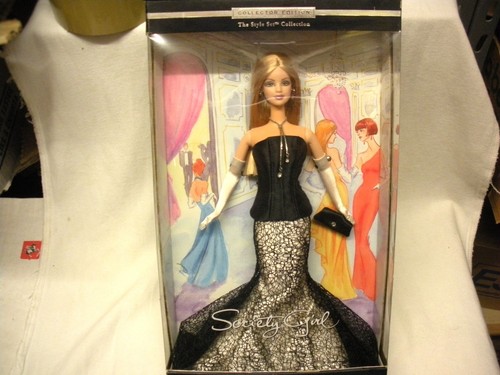 Vintage barbie society girl - society,