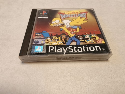 The simpsons wrestling ps1 - wrestling,