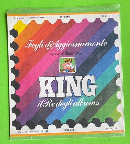 Fogli album marini king - fogli, d'album