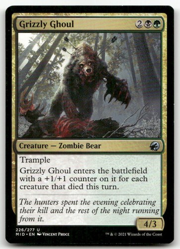 Grizzly ghoul 226 - #226, (nm)