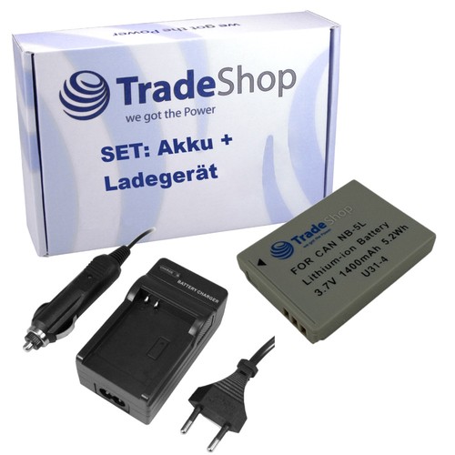 Akku 1400mah ladegerät - akku,