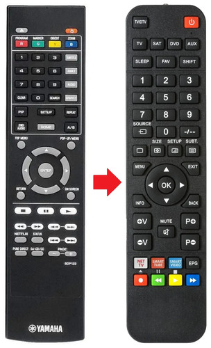 Telecomando adatto per - , yamaha