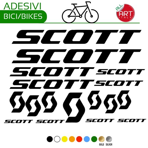 Scott replica kit adesivi - scott, 17
