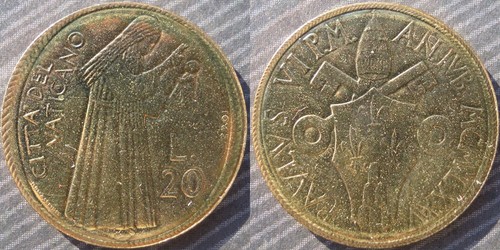 Vatican city lire - , 1975