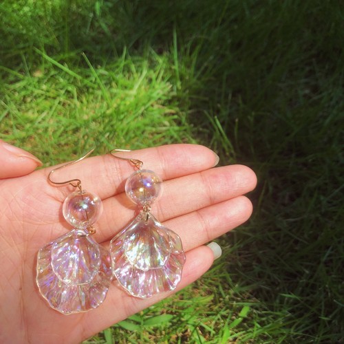 Ganci per orecchie shell girl - ganci,