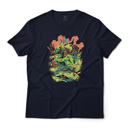 Shirt poseidone greco dio - t-shirt,