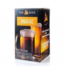 MALTO PREPARATO LUPPOLATO PER BIRRA FATTA IN CASA VIK BEER AMBER ALE KG. 1,7