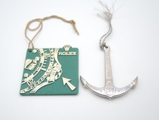 BELLO SUPER RARO ROLEX SUBMARINER 5512/5513/1680 TRIPLOCK VERDE CARTELLINO DA APPENDERE E ANCORAGGIO