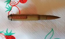 Penna fatta con un proiettile inerte, militaria