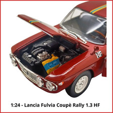 Modellino Edicola Lancia Fulvia Coupè Rally 1.3 HF scala 1:24 Rossa Collezione