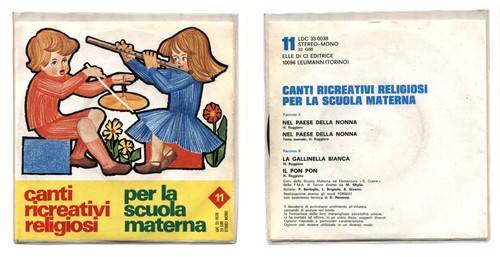 Disco canti ricreativi - disco,