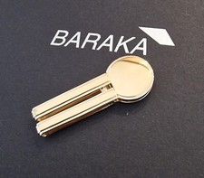 BARAKA fermasoldi uomo in oro giallo e bianco 18 kt 750