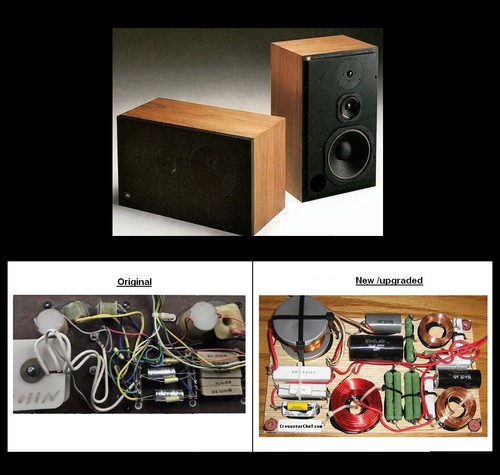 Jbl l110 crossover upgrade - jbl,