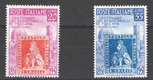 Italia 1951 toscana serie - italia, n°