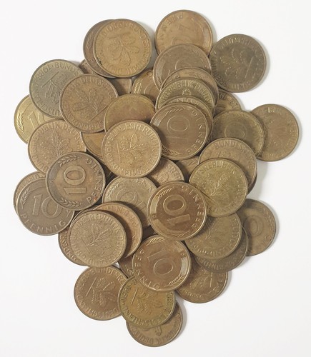 Germania lotto monete 10 - germania, 50