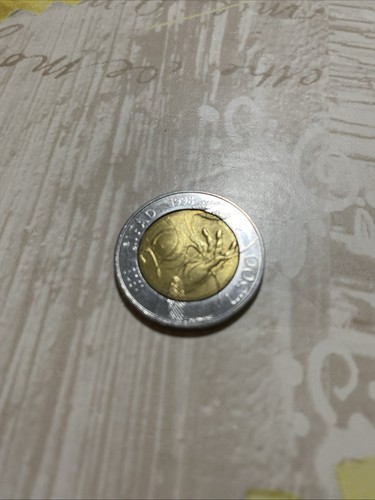 Moneta italia 500 - lire,, ifad
