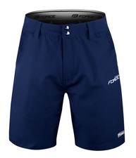 Pantaloni MTB FORCE F BLADE con fondello gel BLU