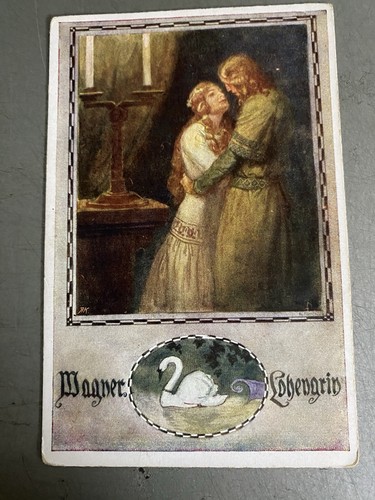 Wagner cartolina lohengrin - wagner,