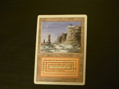 Plateau mtg - plateau,