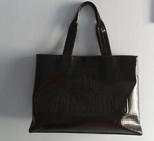 BORSA DONNA LOVE MOSCHINO ORIGINALE NERA CAPIENTE GRANDE DA SPALLA