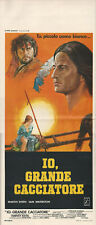1979 * Locandina Cinema "Io, Grande Cacciatore - Anthony Harvey" Western (B)