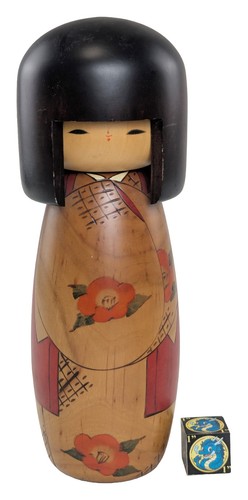 Bambola kokeshi creativa - kokeshi,