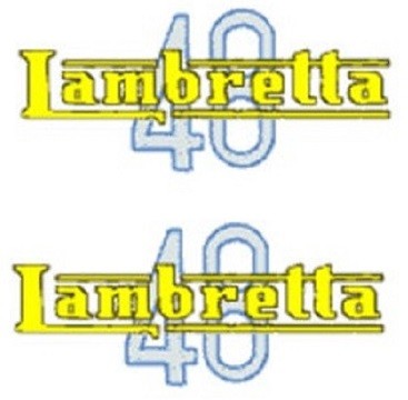 Adesivi lambretta - lambretta, 48