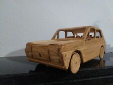  modellino auto in legno fiat