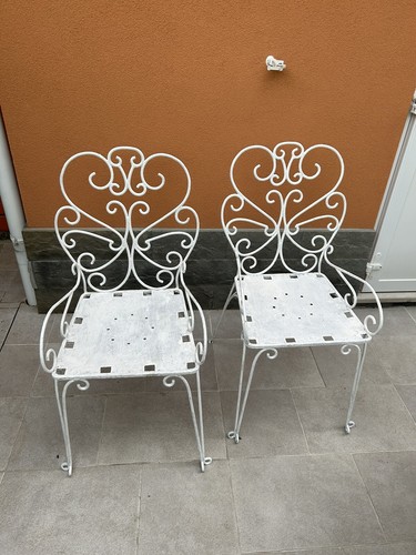 Coppia poltroncine ferro - coppia,