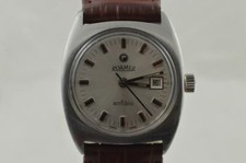 Roamer Anfibio Automatico Orologio Donna 26MM Acciaio Vintage Raro Polso Bello