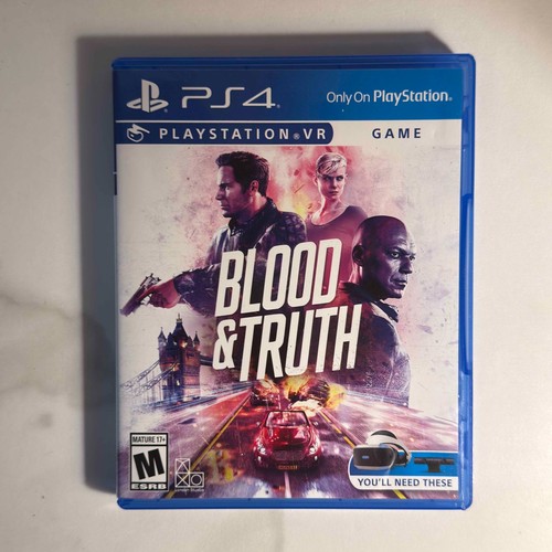 Blood truth ps4 psvr - blood, |