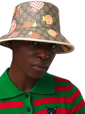 Cappello Gucci tela monogramma