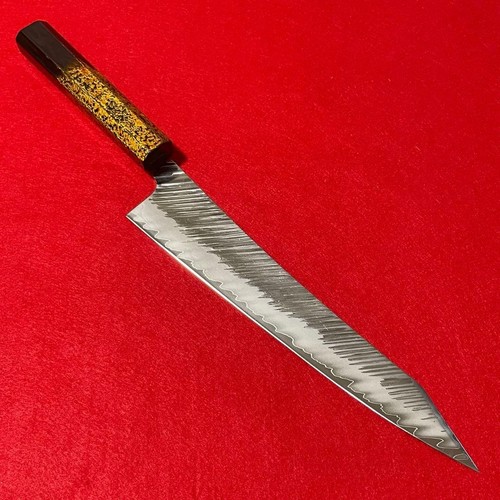 Coltello sujihiki damascato - coltello,