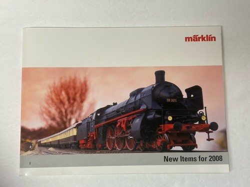 Marklin catalog new - items, for