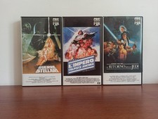 VHS TRILOGIA GUERRE STELLARI