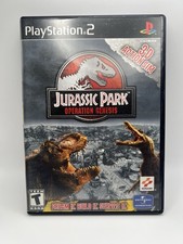Jurassic Park: Operation Genesis (Sony PlayStation 2, 2003) disco e custodia TESTATI