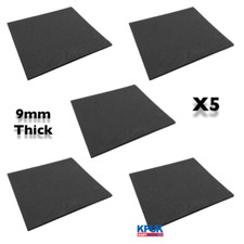 Imbottitura Sedile Kart Pezzo Quadrato 33cm x 33cm Adesivo Adesivo 9mm Schiuma Confezione da 5 