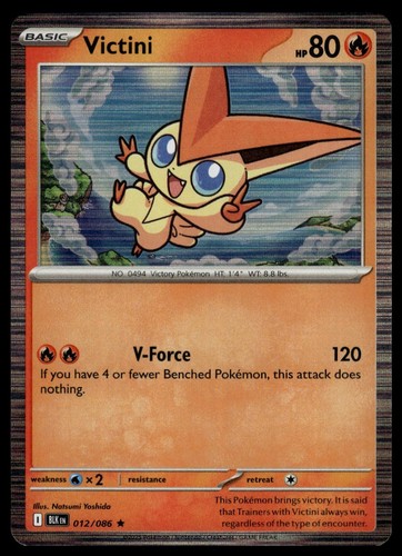 Victini 012 086 holo - 012/086, sv